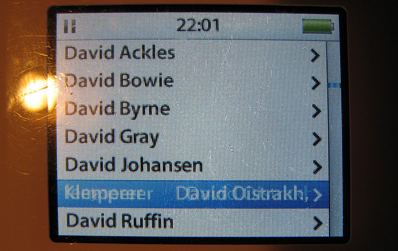 Tuesday January 8th (2008) seven davids align=