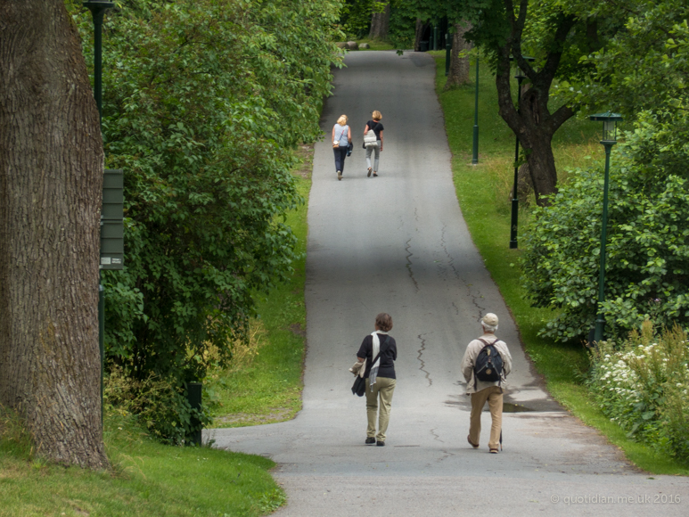 Wednesday July 6th (2016) walking in the djurgården align=