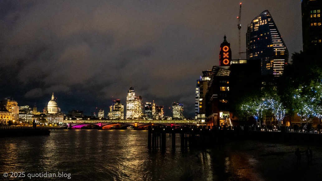 Friday October 24th (2025) thames reflections
