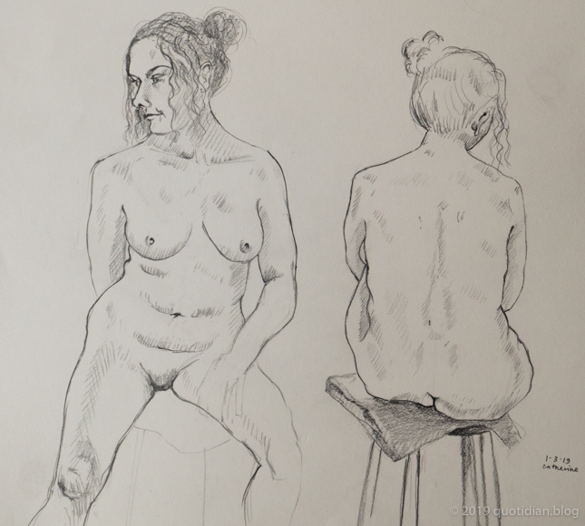 Friday March 1st (2019) life drawing friday align=
