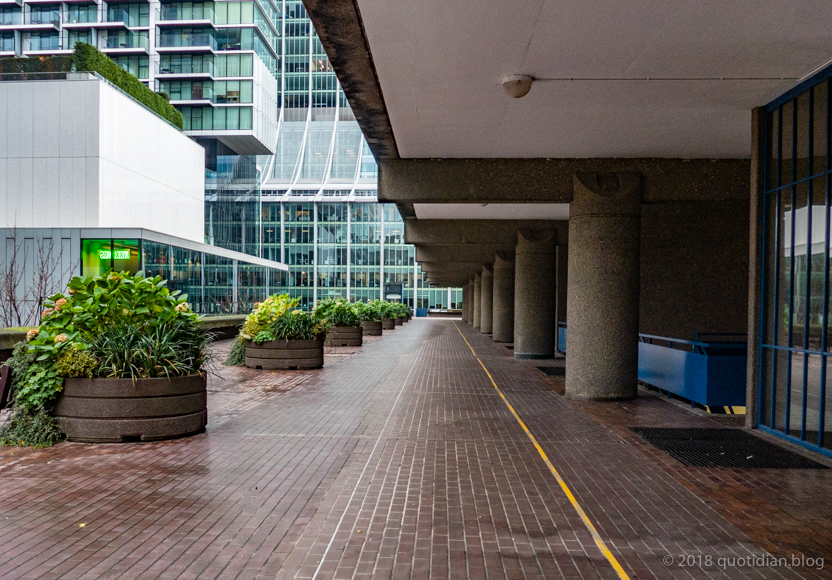 Saturday November 24th (2018) barbican walkways align=