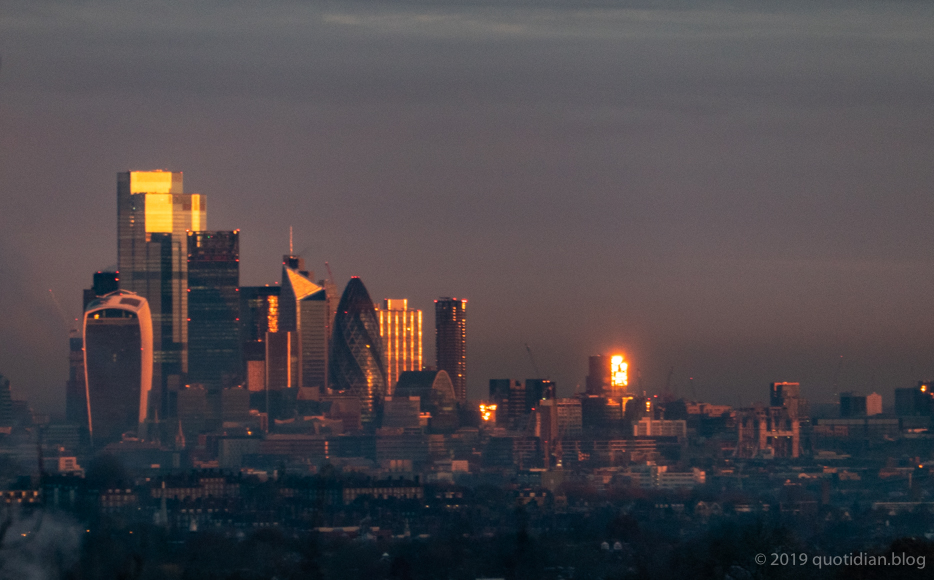 Thursday December 5th (2019) dawn over london align=