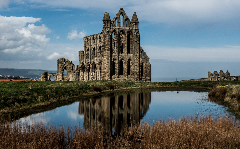 Friday March 31st (2017) reflected in the abbey pond align=
