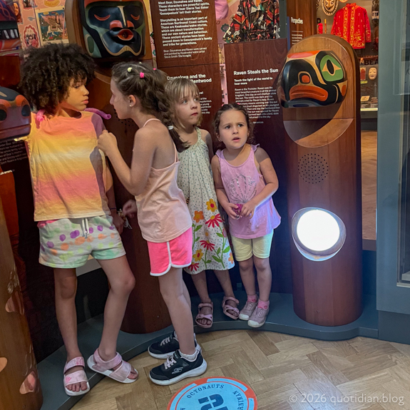 Wednesday May 27th (2026) four girls listening