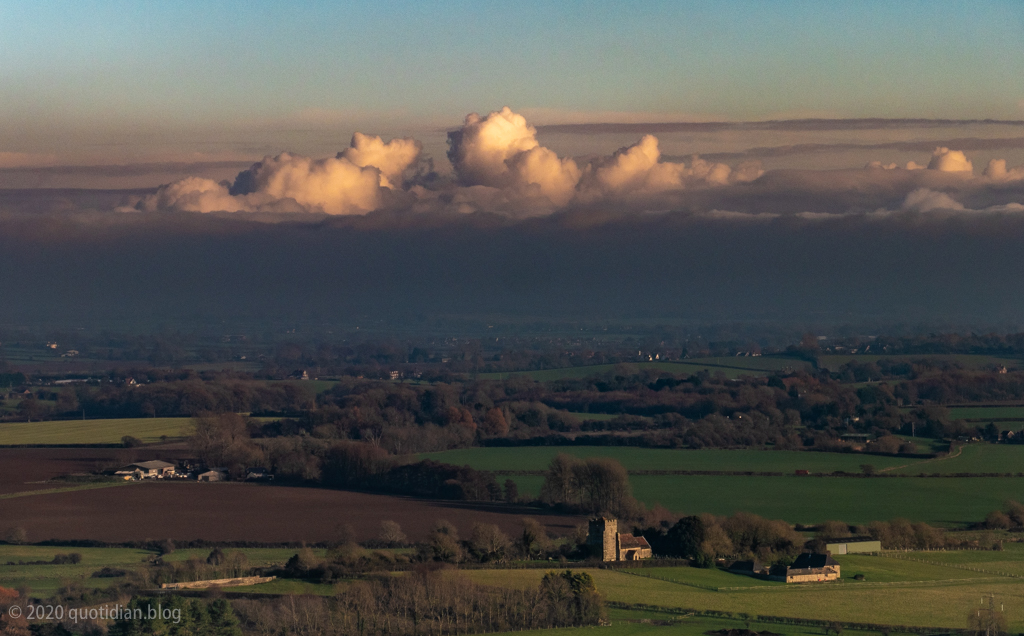 Wednesday December 9th (2020) clouds in the east align=