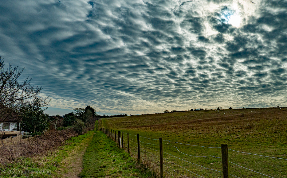 Wednesday February 24th (2021) mackerel skies align=