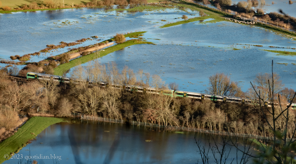 Sunday January 1st (2023) train and flock align=