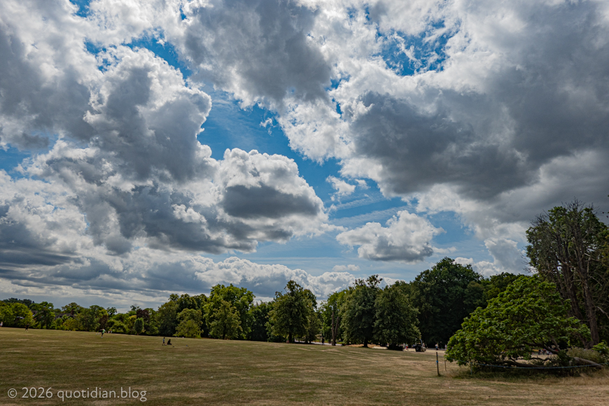 Sunday July 26th (2026) cloudscape
