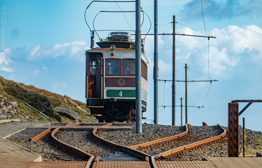 Thursday October 13th (2022) the tram arrives align=