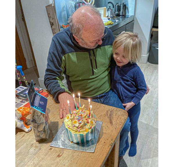 Sunday January 5th (2025) five candles align=