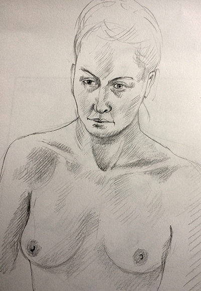 Friday February 2nd (2018) life drawing friday align=
