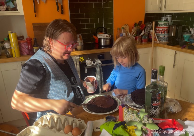 Sunday October 4th (2026) cake assembly align=