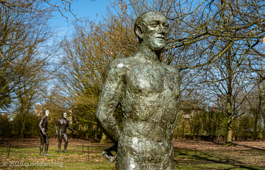 Wednesday March 18th (2026) elisabeth frink: standing man