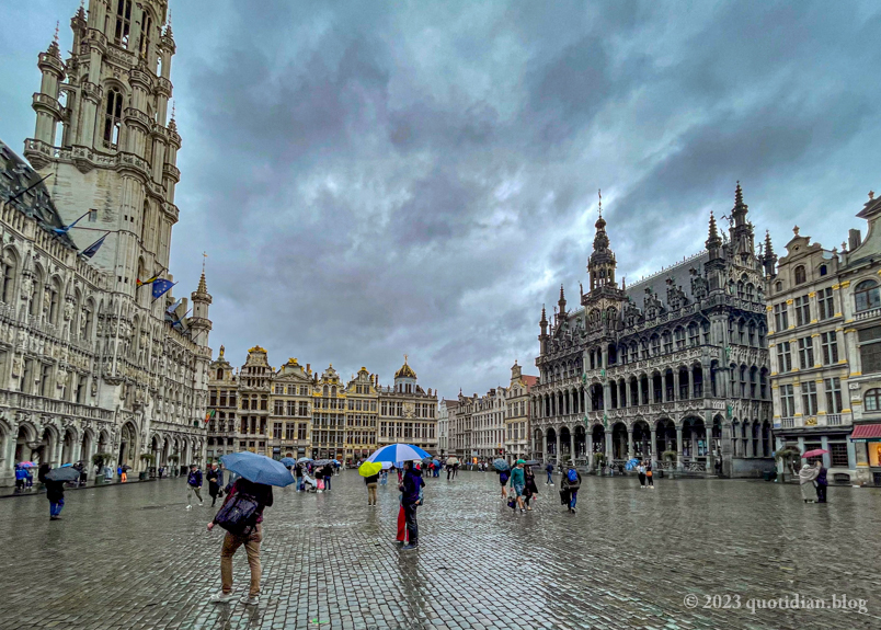 Friday September 22nd (2023) raining in brussels align=