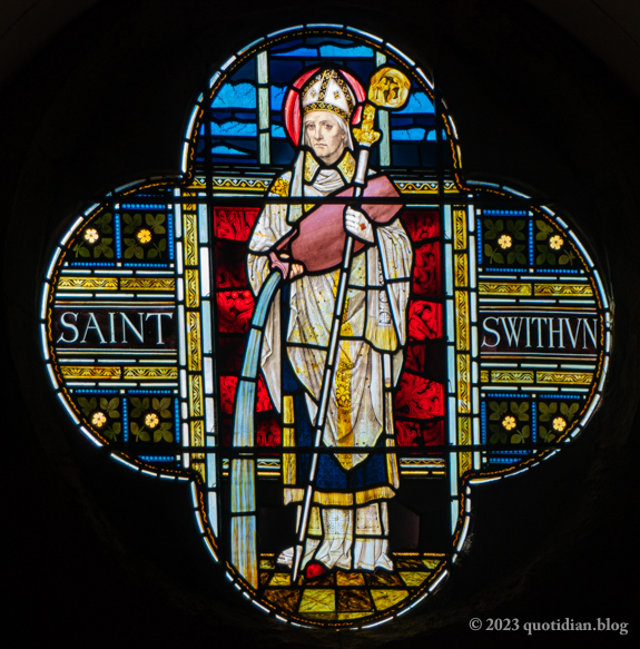 Saturday September 2nd (2023) saint swithun align=