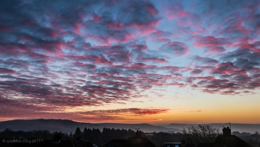 Wednesday January 18th (2017) another glorious dawn align=