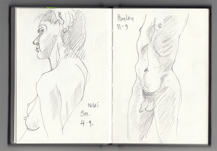 Saturday September 12th 2026&nbsp;small sketchbook