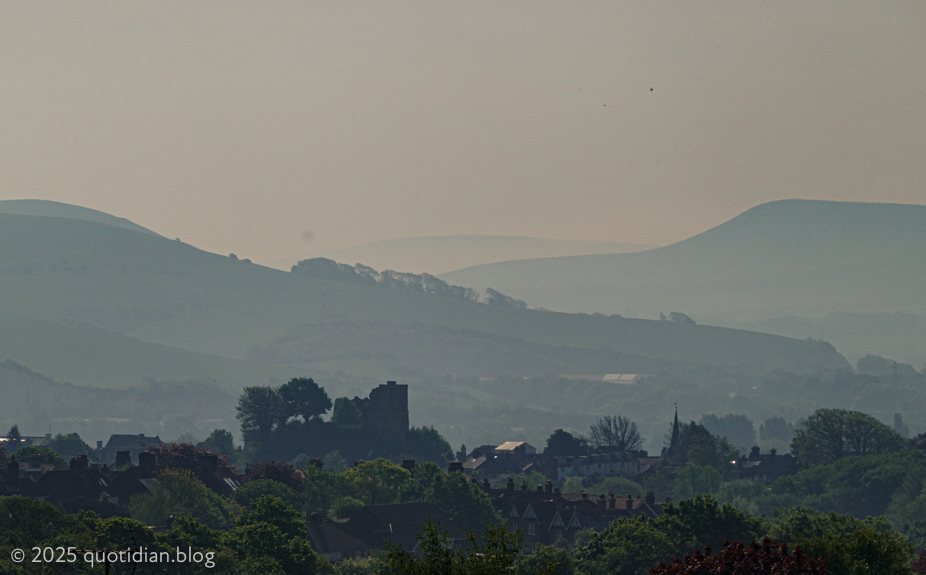 Thursday May 1st (2025) hot and misty morning align=