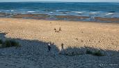 down the dunes