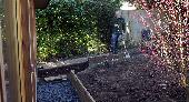 Fri 8th<br/>garden work phase two