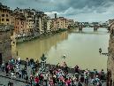 above the ponte vecchio