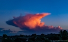 big orange cloud