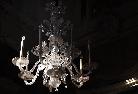 glass chandelier