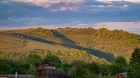 Wed 13th<br/>sun setting on the coombe