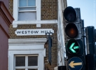 Mon 17th<br/>victorian street sign