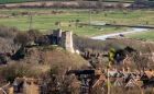 castle over the valley